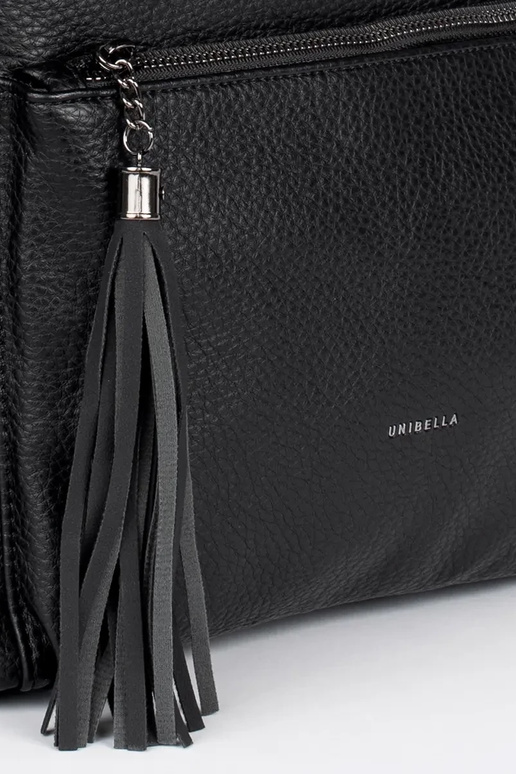 mochila tipo bolsa feminina preta com...