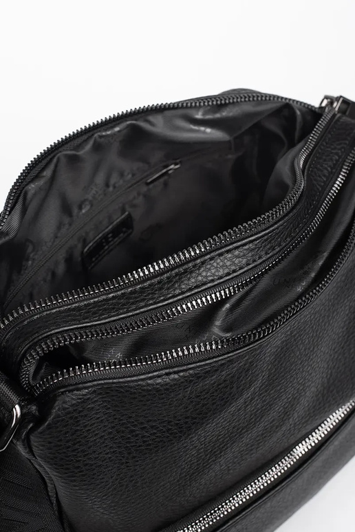 mochila tipo bolsa feminina preta com...