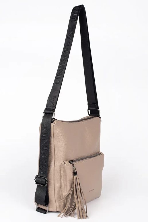 mochila tipo bolsa feminina marfim...