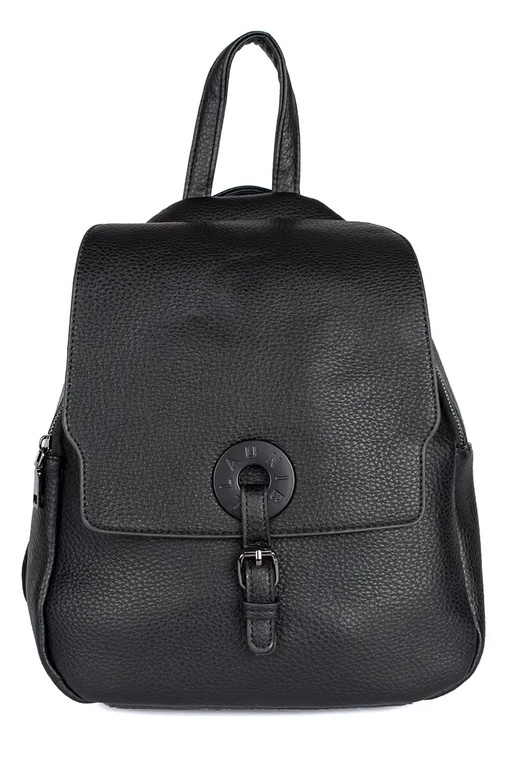 Um clássico cor preta mochila senhoras