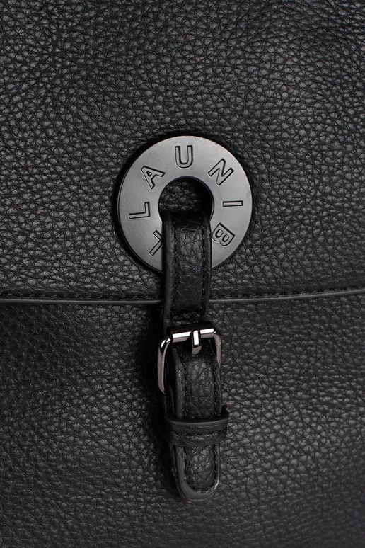 Um clássico cor preta mochila senhoras