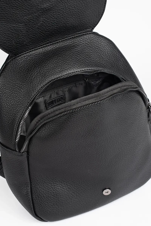 Um clássico cor preta mochila senhoras