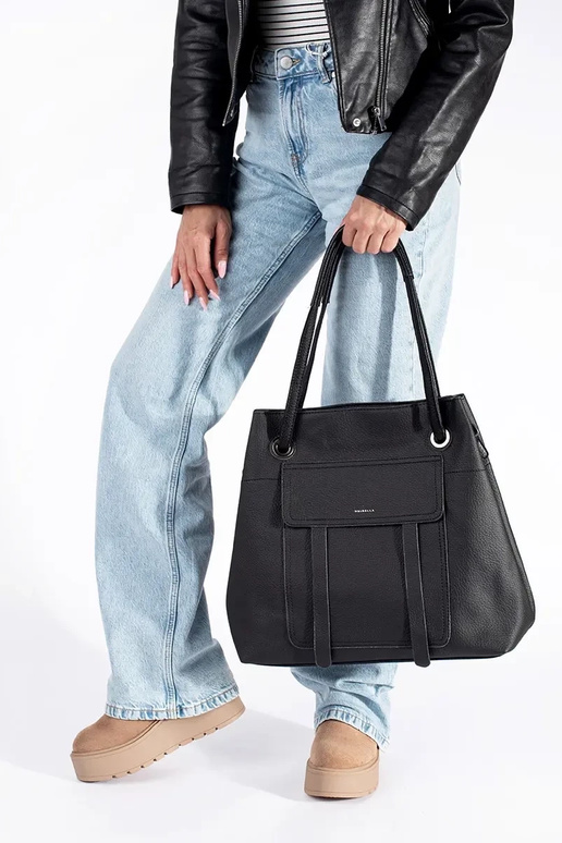 comprador de bolsa preta