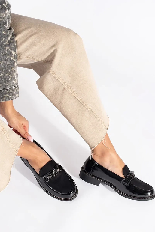 cor preta elegante mocassins femininos cor preta elegante mocassins femininos