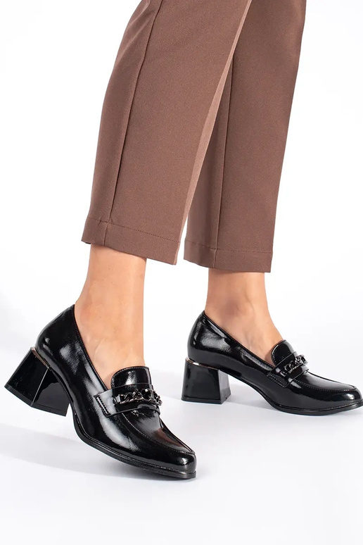 cor preta mulheres meio sapato de...