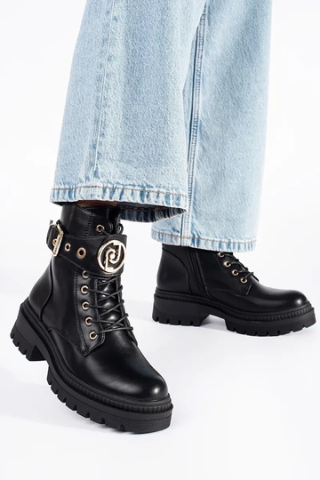 cor preta Sapatos femininos... 2