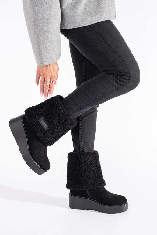 cor preta isolar Sapatos femininos em...