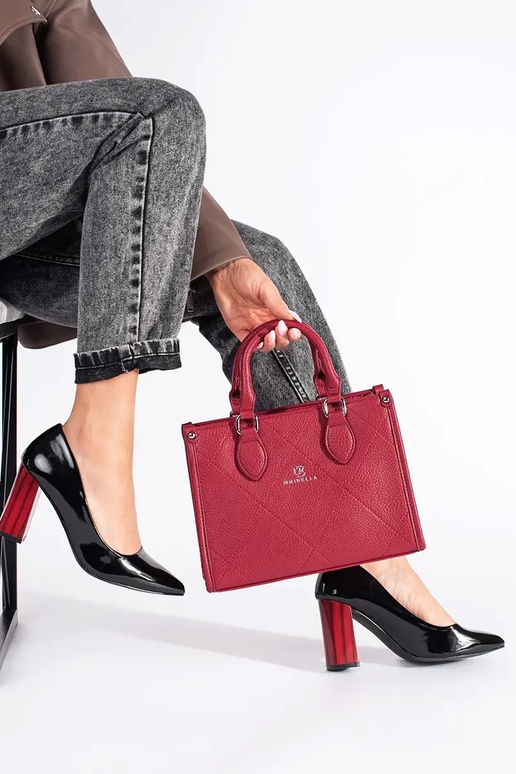 Estilo elegante lacado cor preta...