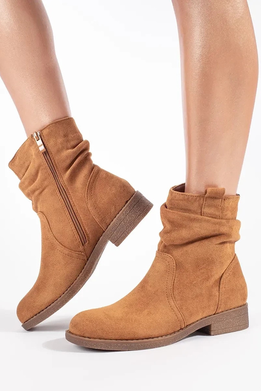 Botas de cowboy castanhas