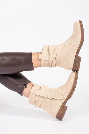 Botas de cowboy bege 2