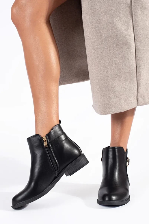 Sapatos femininos pretos com...