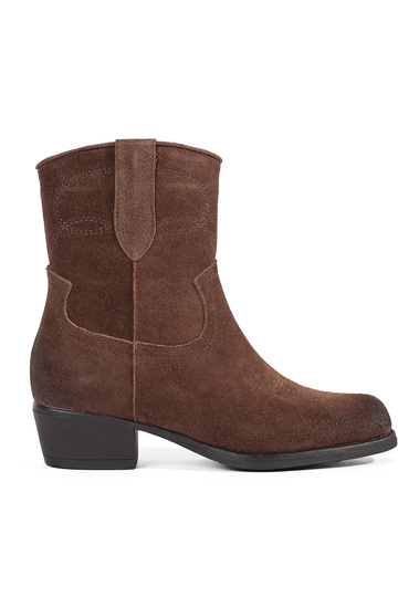 Botas de cowboy em pele...