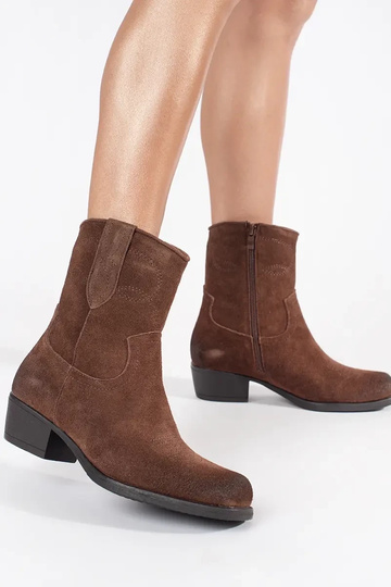 Botas de cowboy em pele... 2