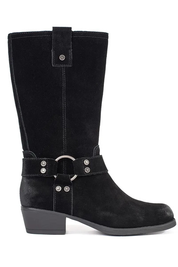 Botas de cowboy em pele...