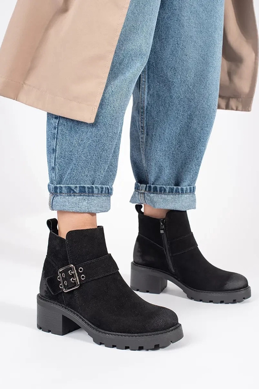 Botas de salto alto Sergio Leone para...