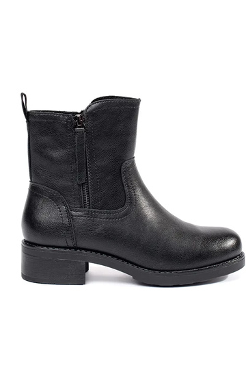 Botas de couro preto para...