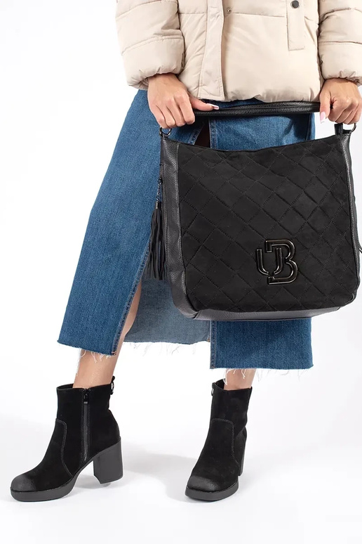 Sergio Leone Botas de couro preto com...