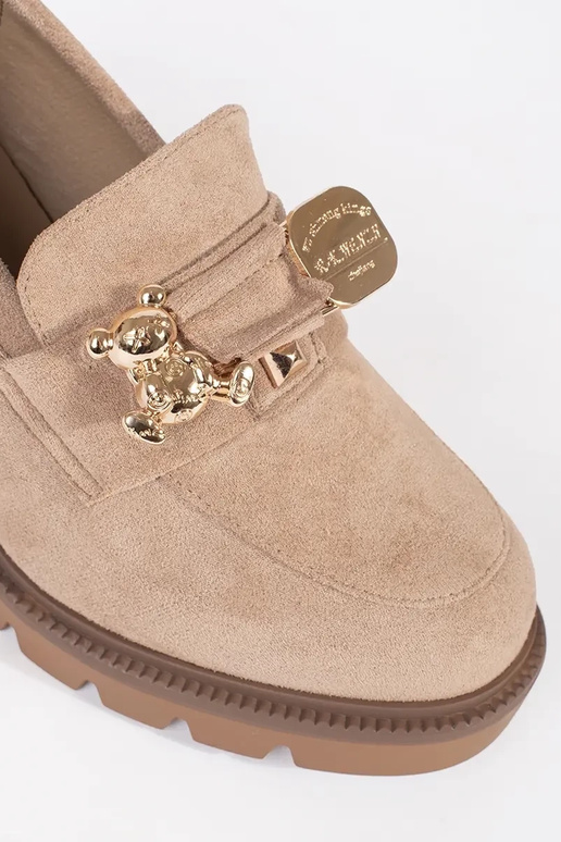 Ténis de camurça cor de areia para... Ténis de camurça cor de areia para...