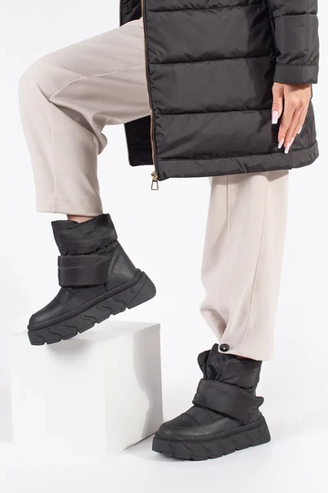 Botas de neve pretas de... 2