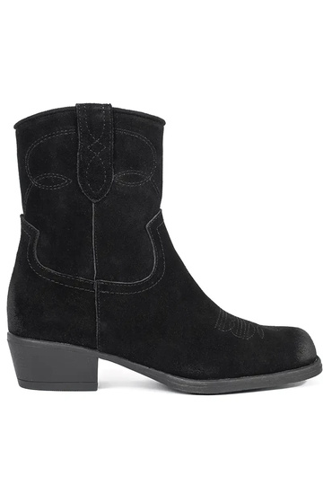Botas de cowboy em pele...