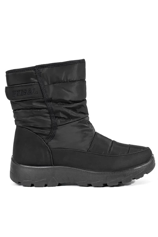 Botas de neve para mulher em preto