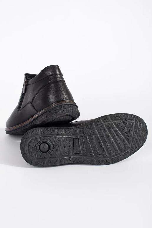 Botas de inverno pretas para homem