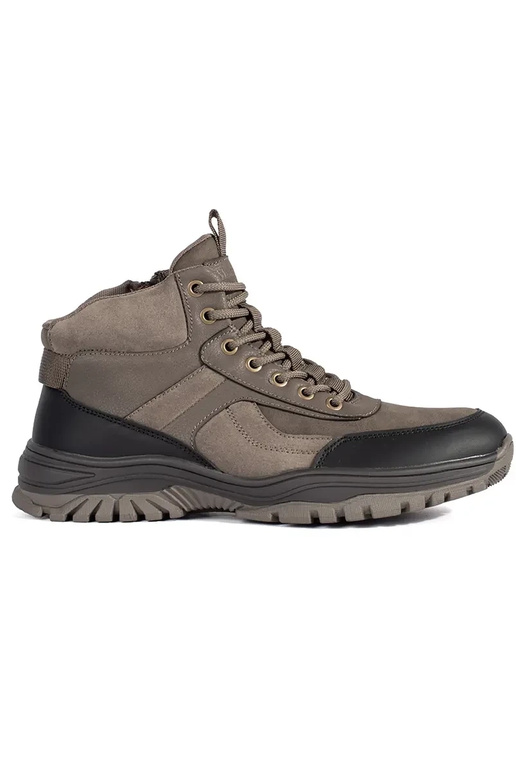 Botas de Trekking de inverno castanhas