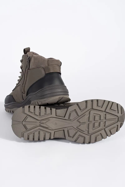 Botas de Trekking de inverno castanhas