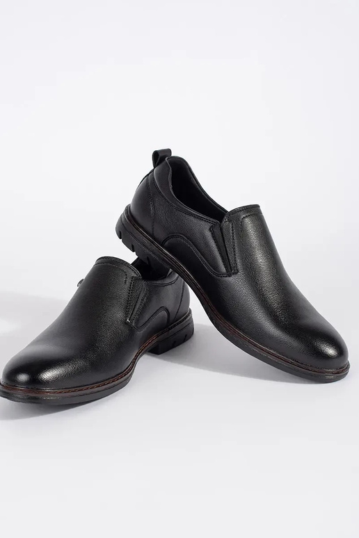 Ténis slip-on pretos para homem