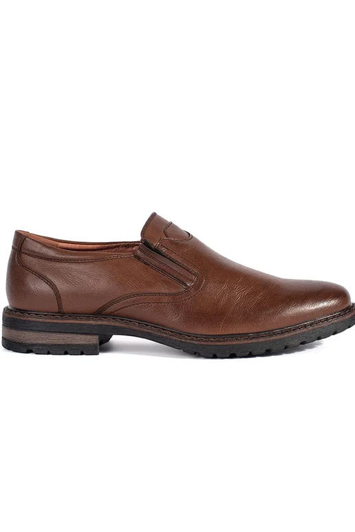 Ténis castanhos com botões