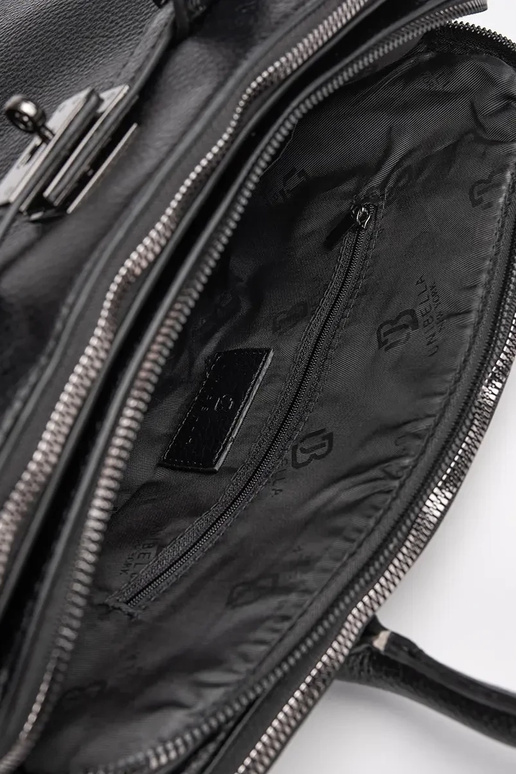 preto um clássico bolsa elegante z...