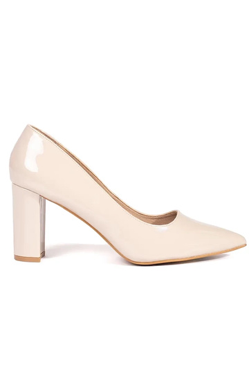 Estilo elegante lacado bege...