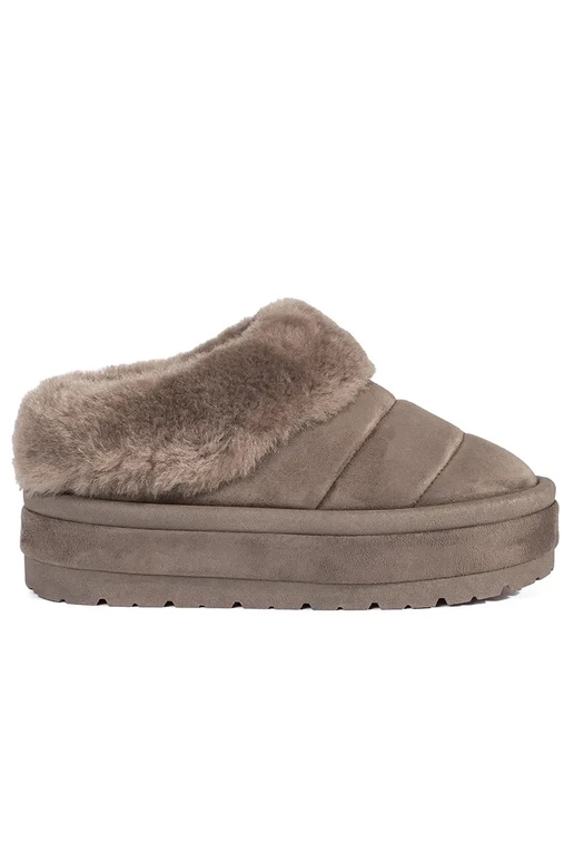 bege baixo fecho Botas de neve...