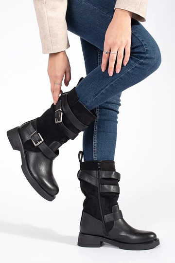 cor preta Sapatos femininos... 2