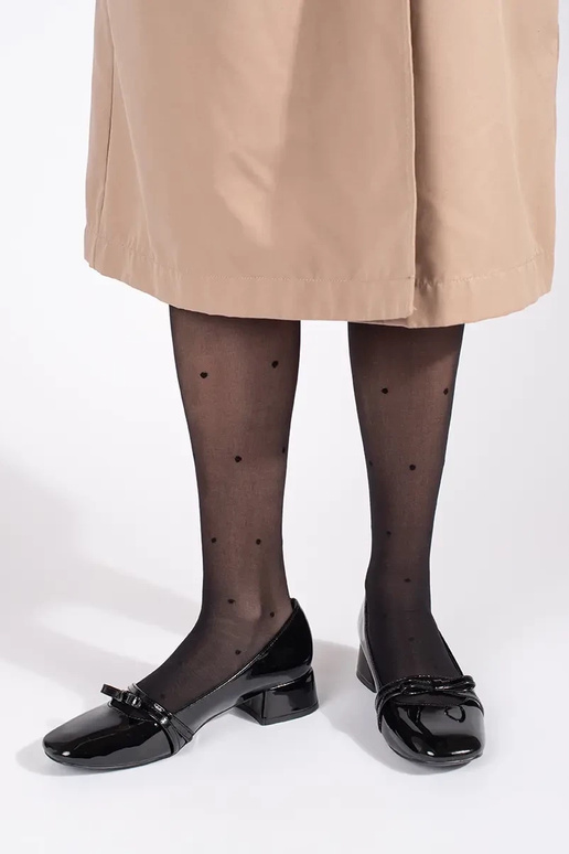 cor preta lacado salto alto com salto...