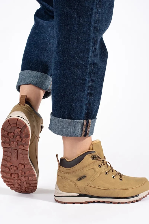 cor marrom isolar Sapatos de trekking