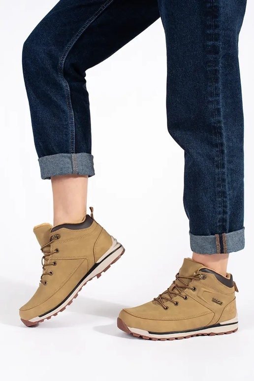 cor marrom isolar Sapatos de trekking