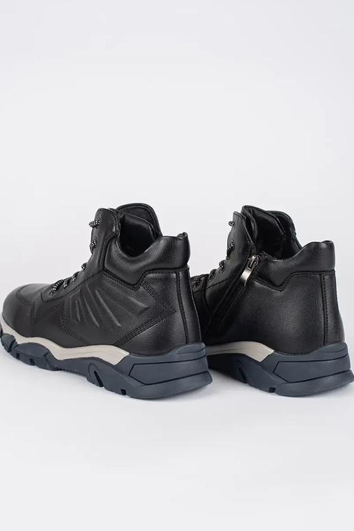 para homens cor preta sapato amarrado...