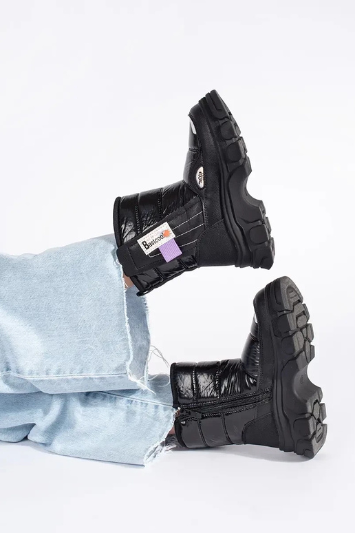 acolchoar Botas de neve feminino...