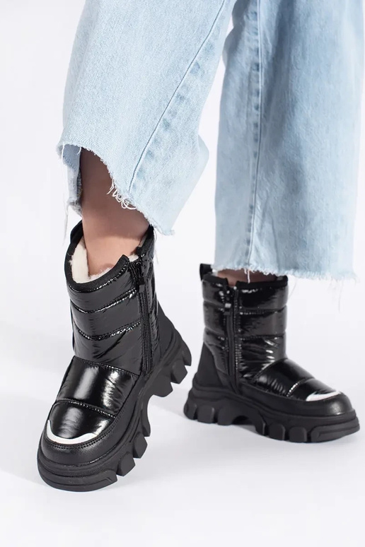 acolchoar Botas de neve feminino...