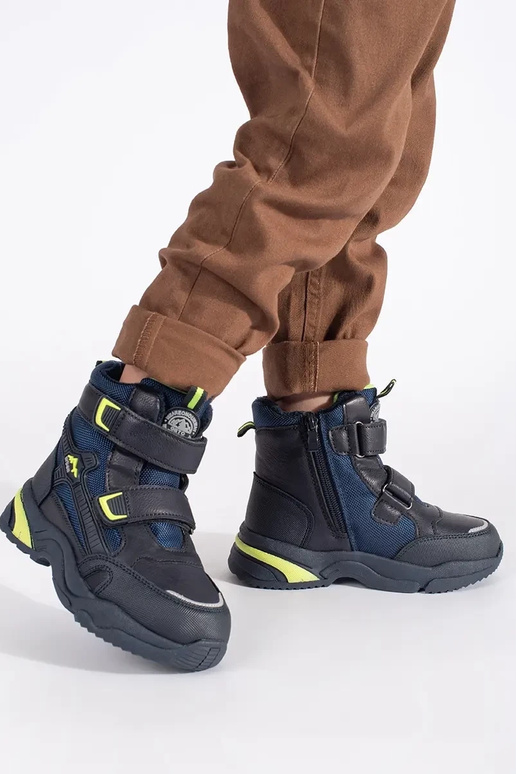 azul escuro isolar trzeParaiki juvenil