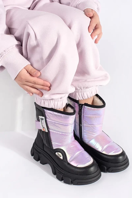 acolchoar Botas de neve feminino...