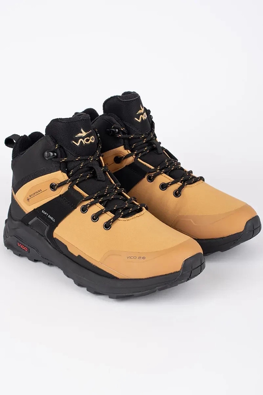 cor marrom alto sapato homens caminhadas