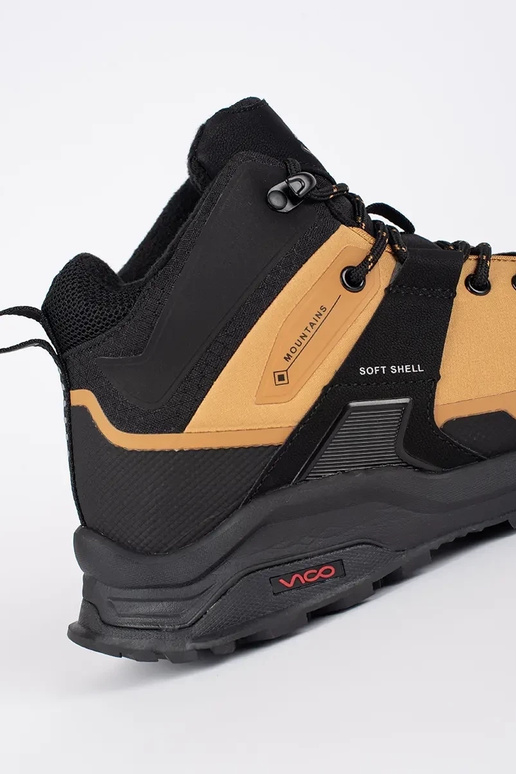 cor marrom alto sapato homens caminhadas