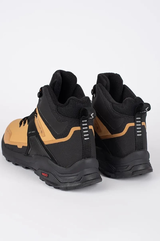 cor marrom alto sapato homens caminhadas