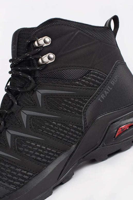 cor preta isolar caminhadas sapato...