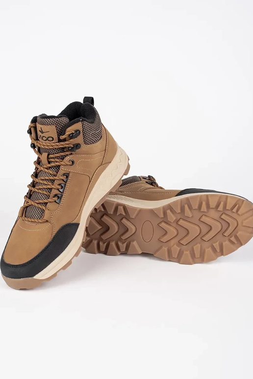 cor marrom caminhadas sapato homens...