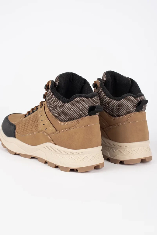 cor marrom caminhadas sapato homens...