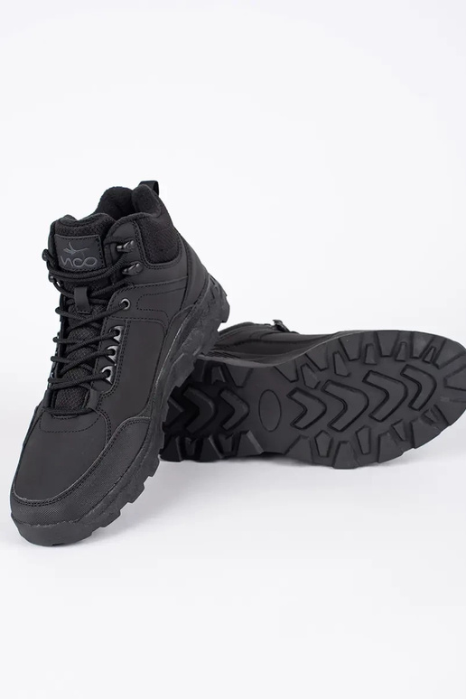 cor preta caminhadas sapato homens...