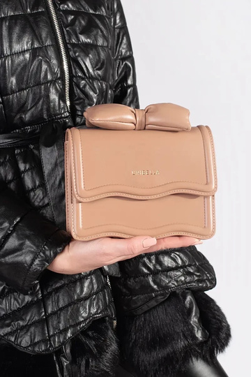 Pequeno bege bolsa elegante... 2